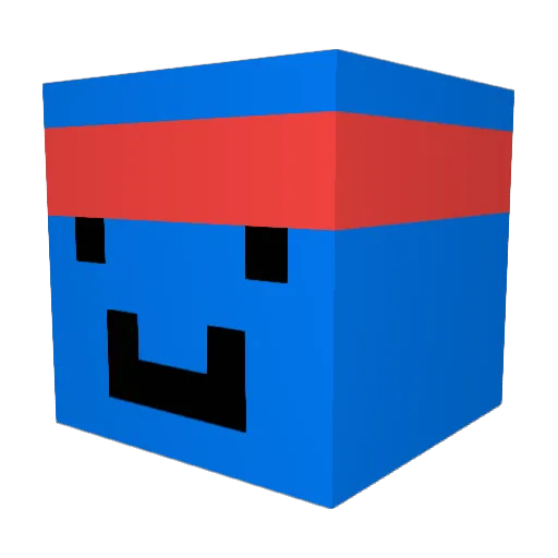 Ribeiro_jv Minecraft avatar head, 3D render
