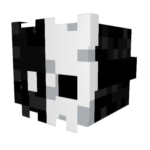 Ricardo7WN Minecraft avatar head, 3D render