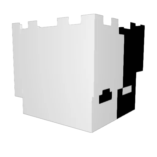 RicardoBalbino Minecraft avatar head, 3D render