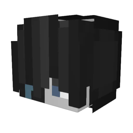 Riccardoes Minecraft avatar head, 3D render