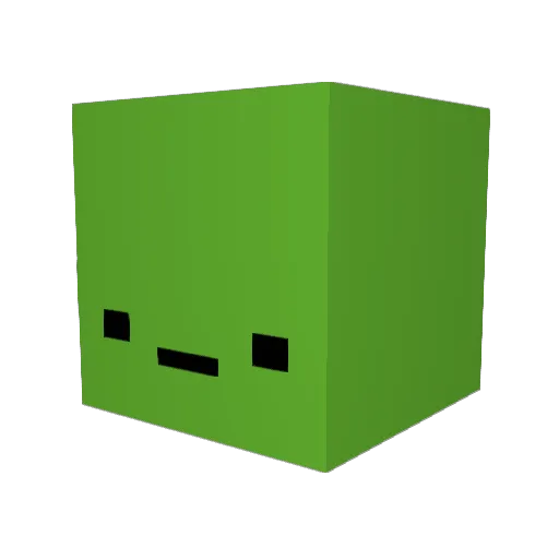 RiceDealer Minecraft avatar head, 3D render