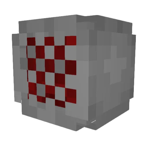RiceFields_ Minecraft avatar head, 3D render