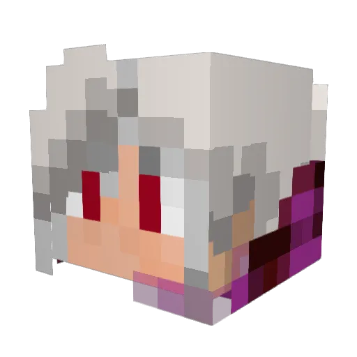 RichChesh Minecraft avatar head, 3D render