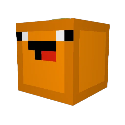Rich_Savage Minecraft avatar head, 3D render