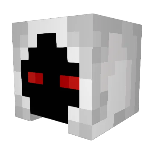 RichardTwister Minecraft avatar head, 3D render