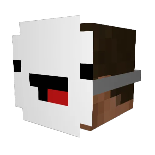 Richard_vr Minecraft avatar head, 3D render