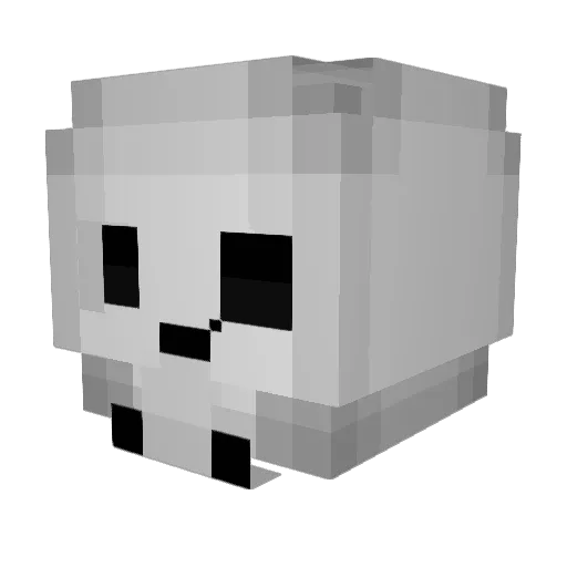 Richfonso Minecraft avatar head, 3D render