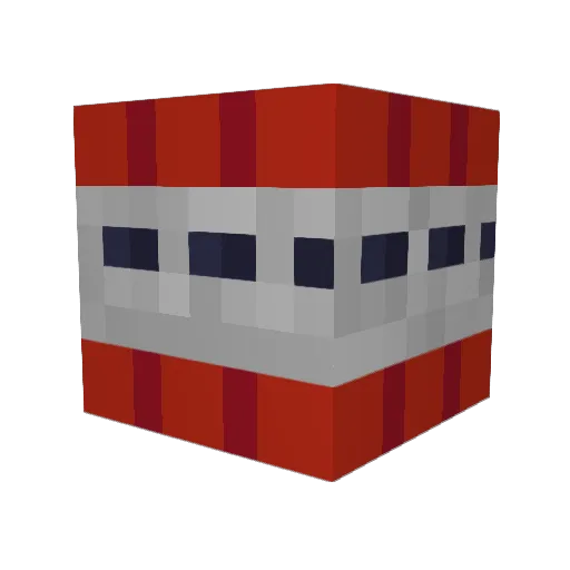 Richie9891 Minecraft avatar head, 3D render