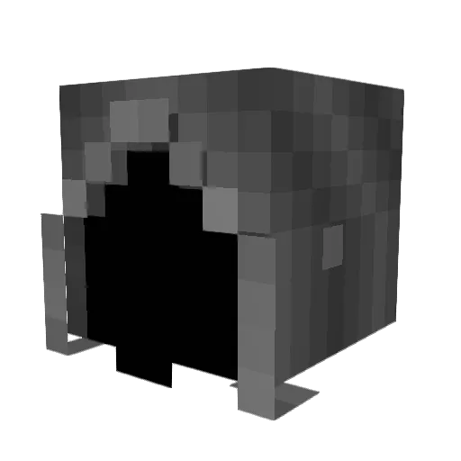 Richinator_150 Minecraft avatar head, 3D render