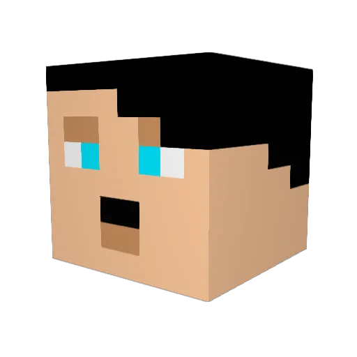 Richtofen_Playz Minecraft avatar head, 3D render