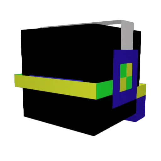 RichyBell Minecraft avatar head, 3D render