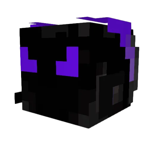 RiciFusion Minecraft avatar head, 3D render