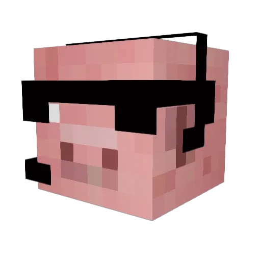RickInsanity Minecraft avatar head, 3D render