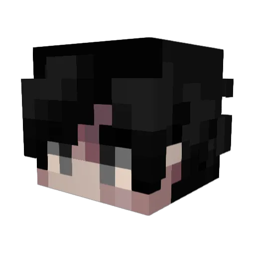 RickSanchezzz Minecraft avatar head, 3D render