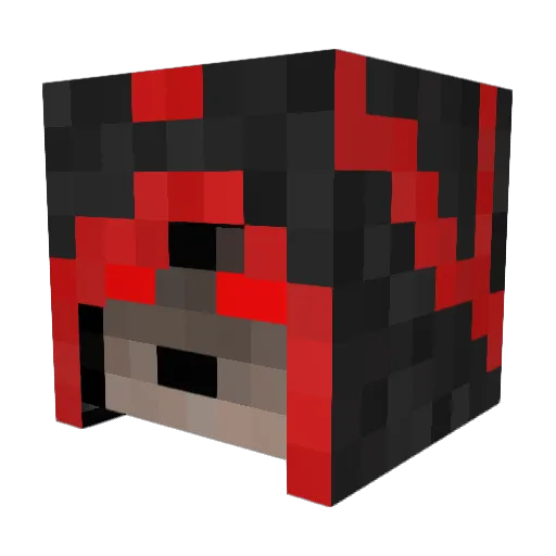 Rick_Boomkinshot Minecraft avatar head, 3D render