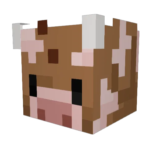 Rick_nijland Minecraft avatar head, 3D render