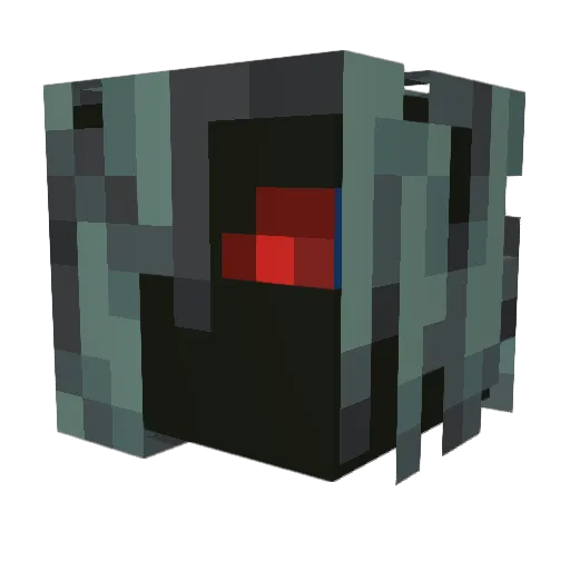 Rickaru5 Minecraft avatar head, 3D render
