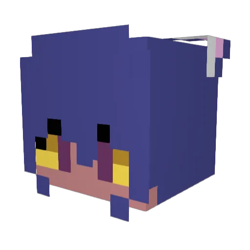 Rickorifanto295 Minecraft avatar head, 3D render