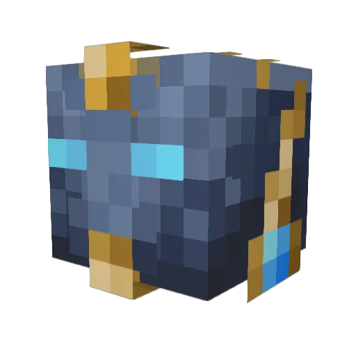 Ricktr Minecraft avatar head, 3D render