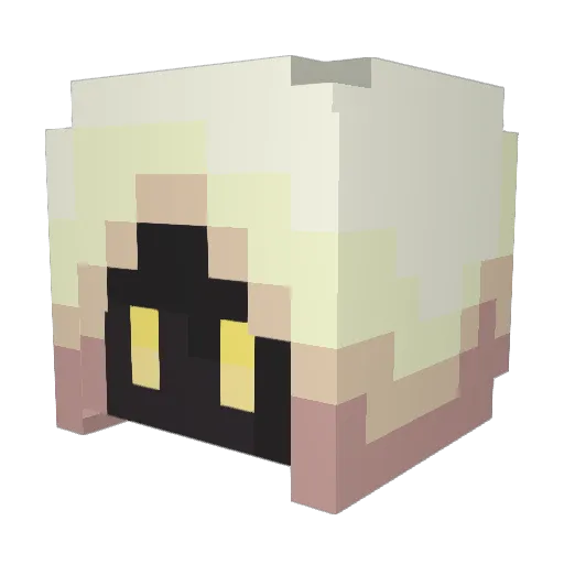 Ricky12351 Minecraft avatar head, 3D render