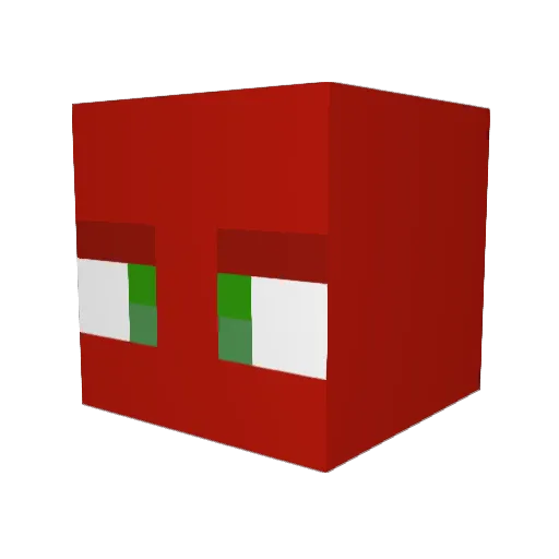 RickyRatFFBlast Minecraft avatar head, 3D render