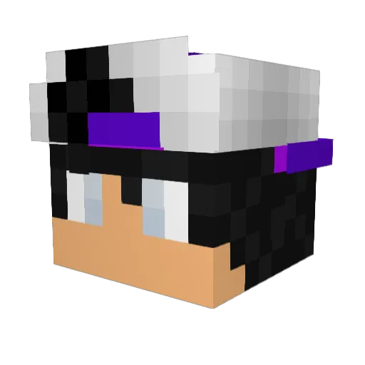 Rickyrey441 Minecraft avatar head, 3D render
