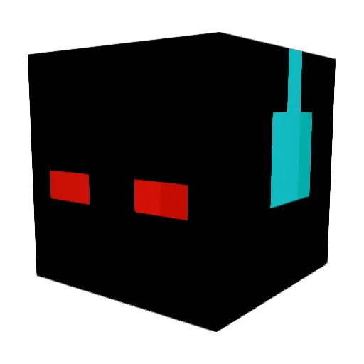 RicoSTAR48 Minecraft avatar head, 3D render
