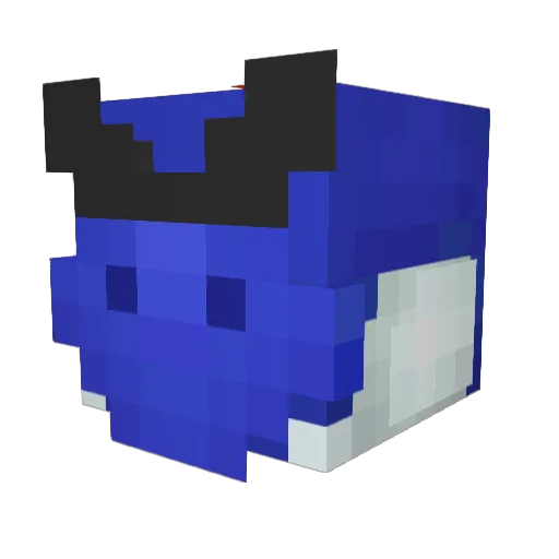 RicoSour Minecraft avatar head, 3D render