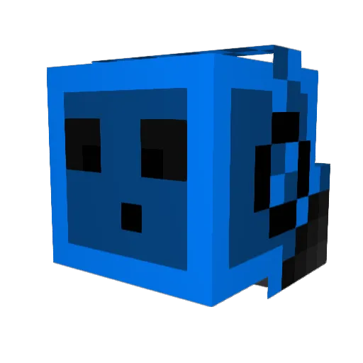 RicoSuave222 Minecraft avatar head, 3D render