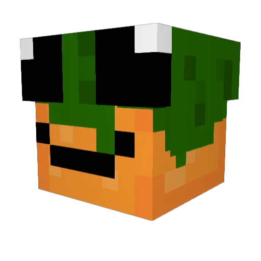 Rico_place Minecraft avatar head, 3D render