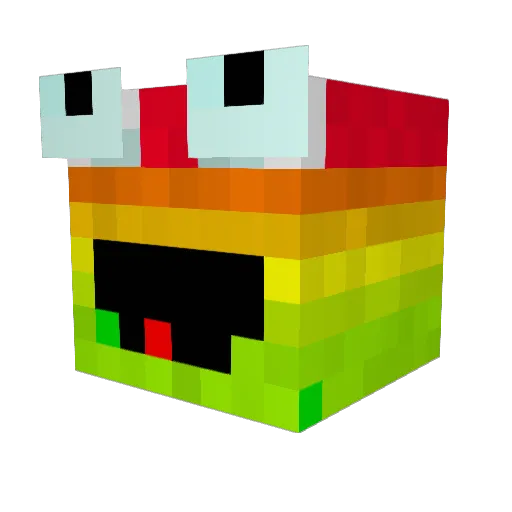 Ricolas29 Minecraft avatar head, 3D render