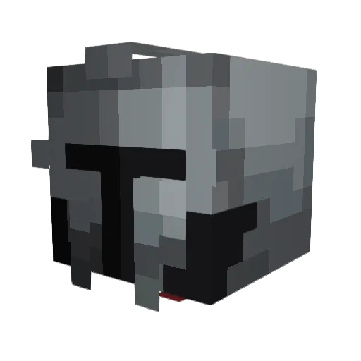 Ricozero2002 Minecraft avatar head, 3D render