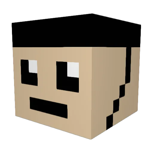 RideorDie94 Minecraft avatar head, 3D render