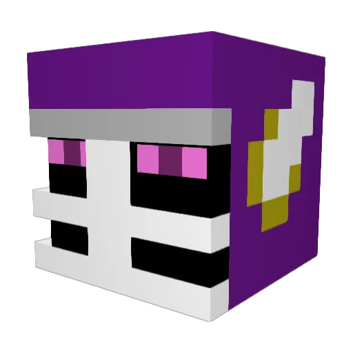 Rider5283 Minecraft avatar head, 3D render