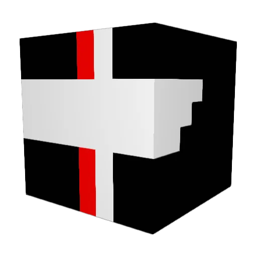 Rider_125 Minecraft avatar head, 3D render
