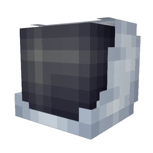 Ridwon Minecraft avatar head, 3D render