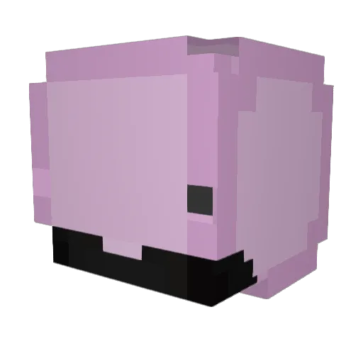 Rieanoproo Minecraft avatar head, 3D render