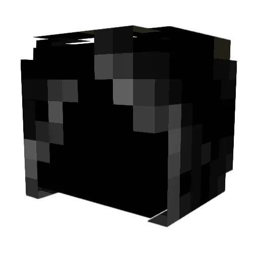 Riebe1994 Minecraft avatar head, 3D render