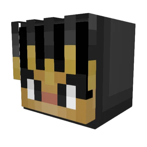 RiftMFG Minecraft avatar head, 3D render