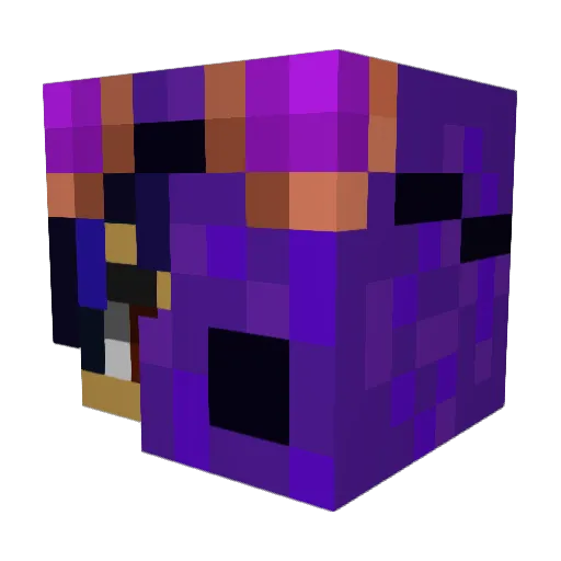 RiftRunner_32 Minecraft avatar head, 3D render