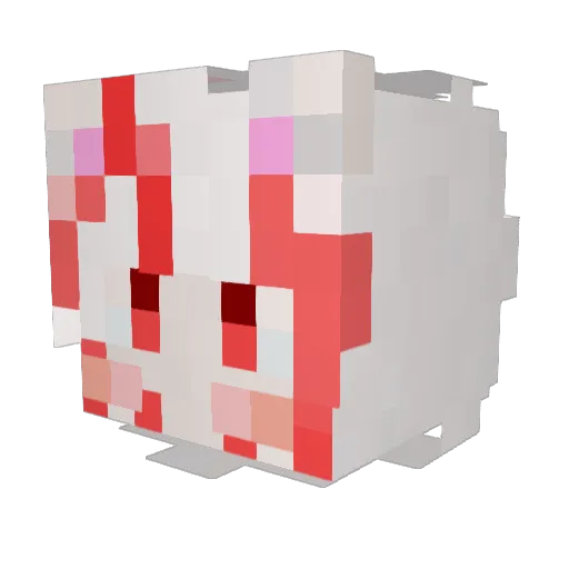 Rifumi Minecraft avatar head, 3D render
