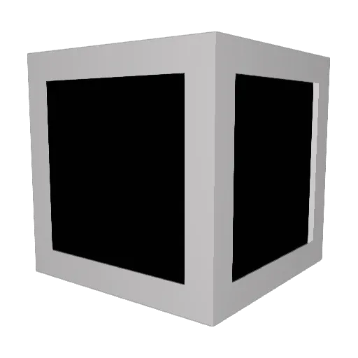 RightClickNow Minecraft avatar head, 3D render