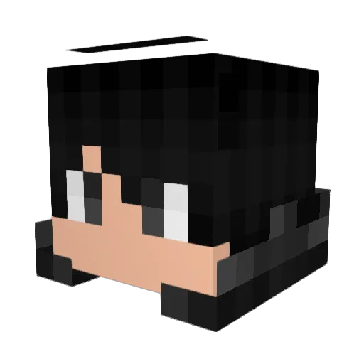 Righteous89 Minecraft avatar head, 3D render