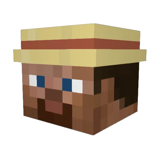 Rihnofrog47 Minecraft avatar head, 3D render