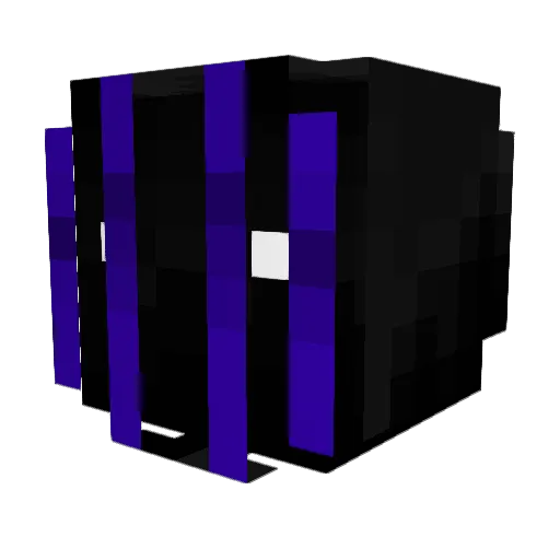 RiiTox_ Minecraft avatar head, 3D render