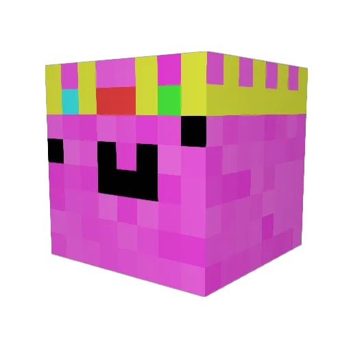 Riisikari12 Minecraft avatar head, 3D render