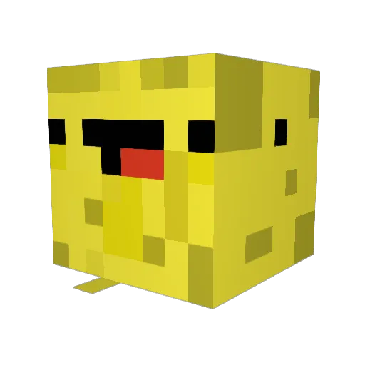 RikReinders Minecraft avatar head, 3D render