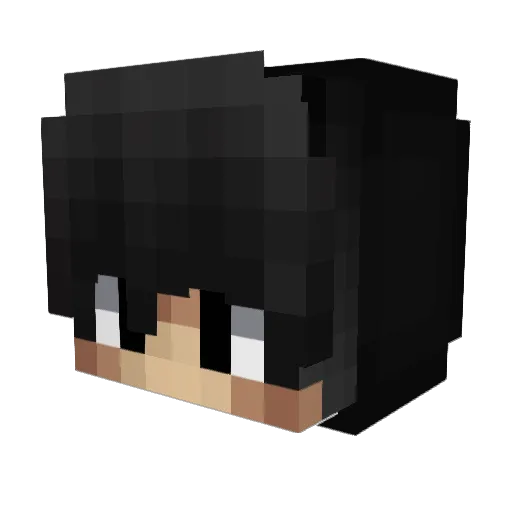 Riki140198 Minecraft avatar head, 3D render