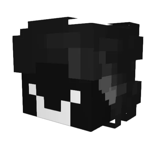 Rikli10 Minecraft avatar head, 3D render