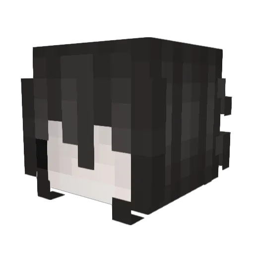 Riku170619 Minecraft avatar head, 3D render